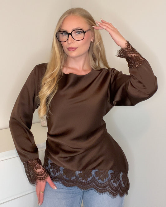 Blouse ANGELA - BRUN