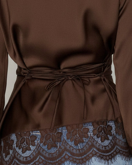 Blouse ANGELA - BRUN
