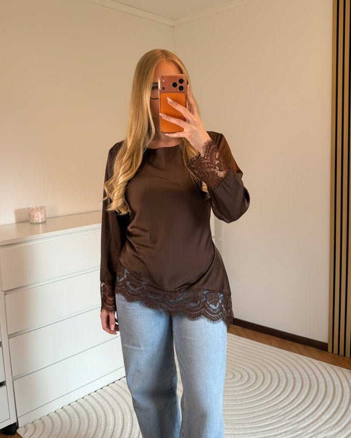 Blouse ANGELA - BRUN