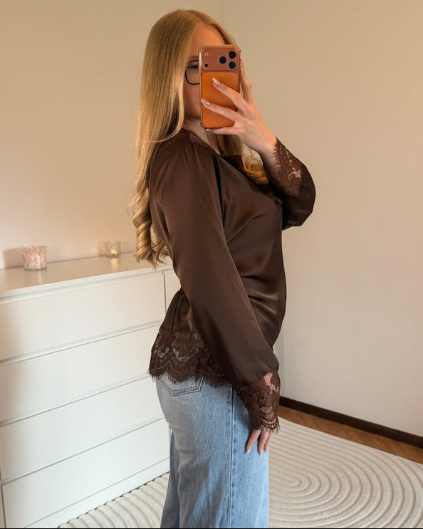 Blouse ANGELA - BRUN